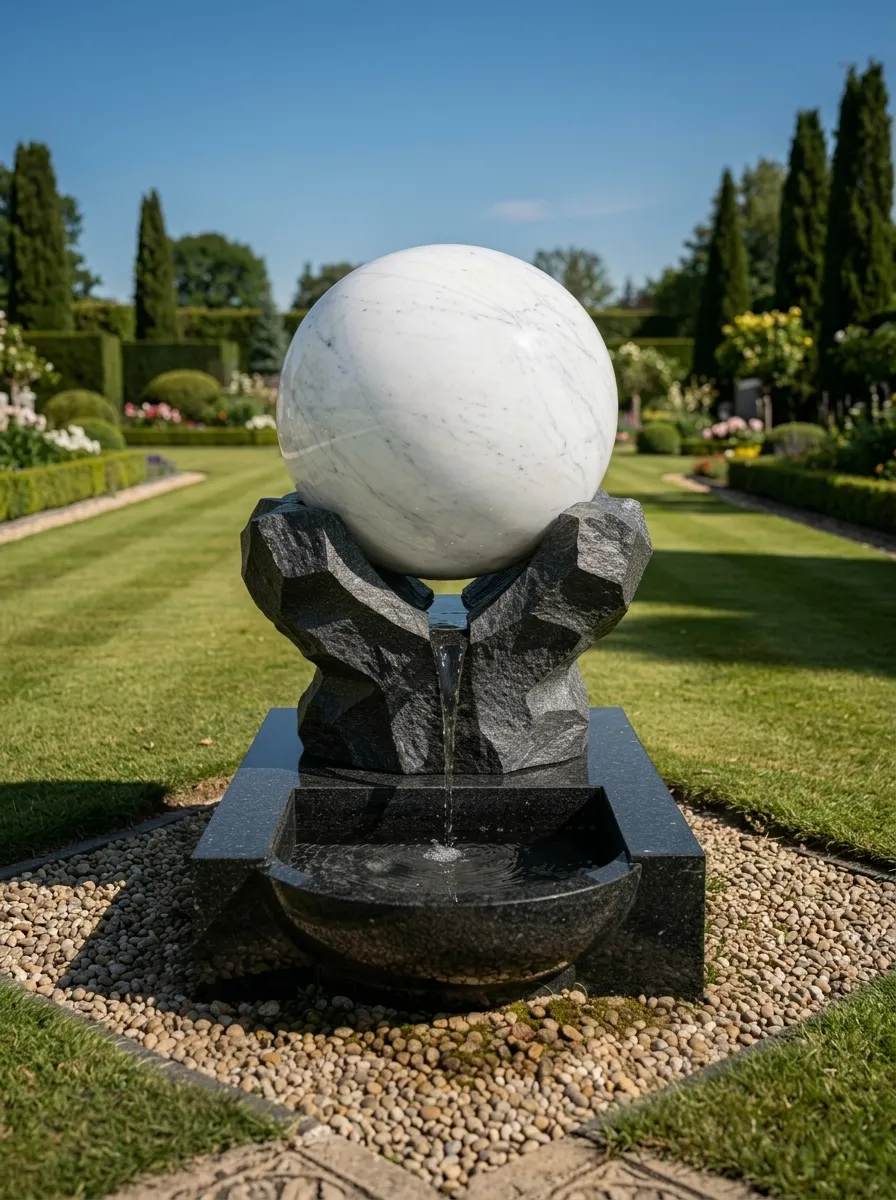 Stone Sphere Memorial product image