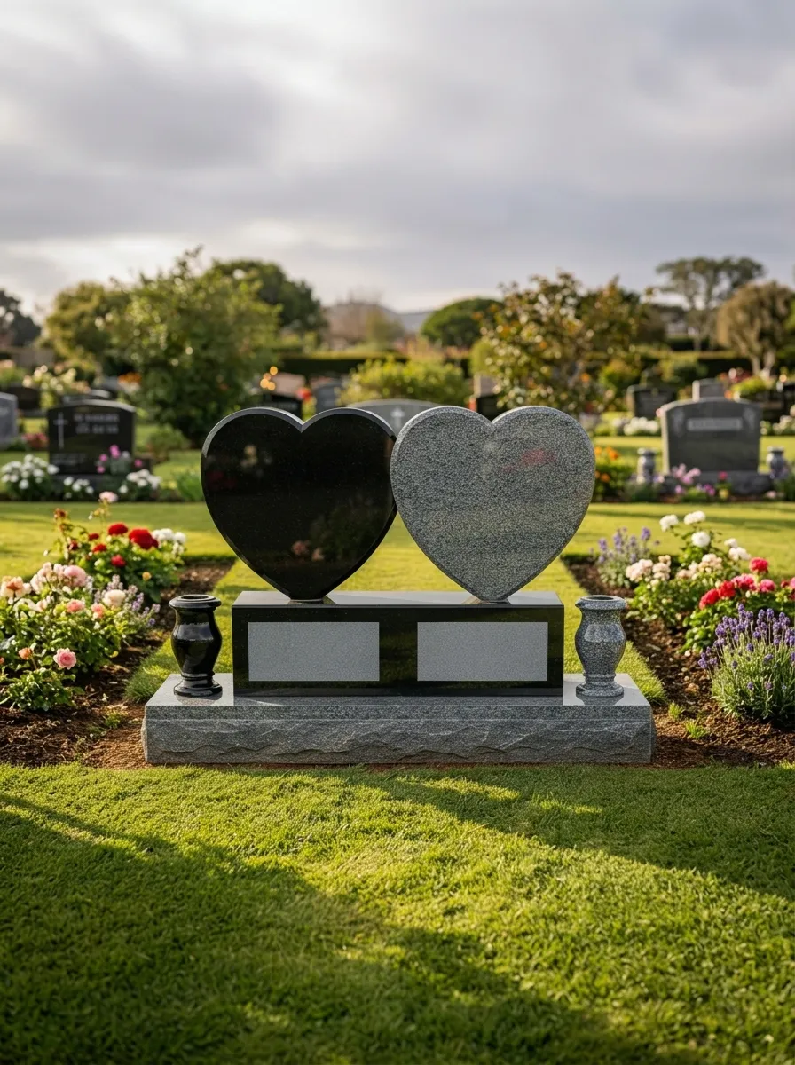 Double Heart Memorial product image